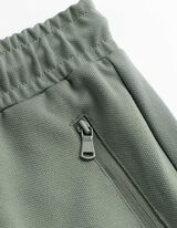 Pantaloni da jogging - Piqu&eacute; - verde scuro