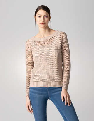 Pull-over - Coupe Regular Fit - Beige