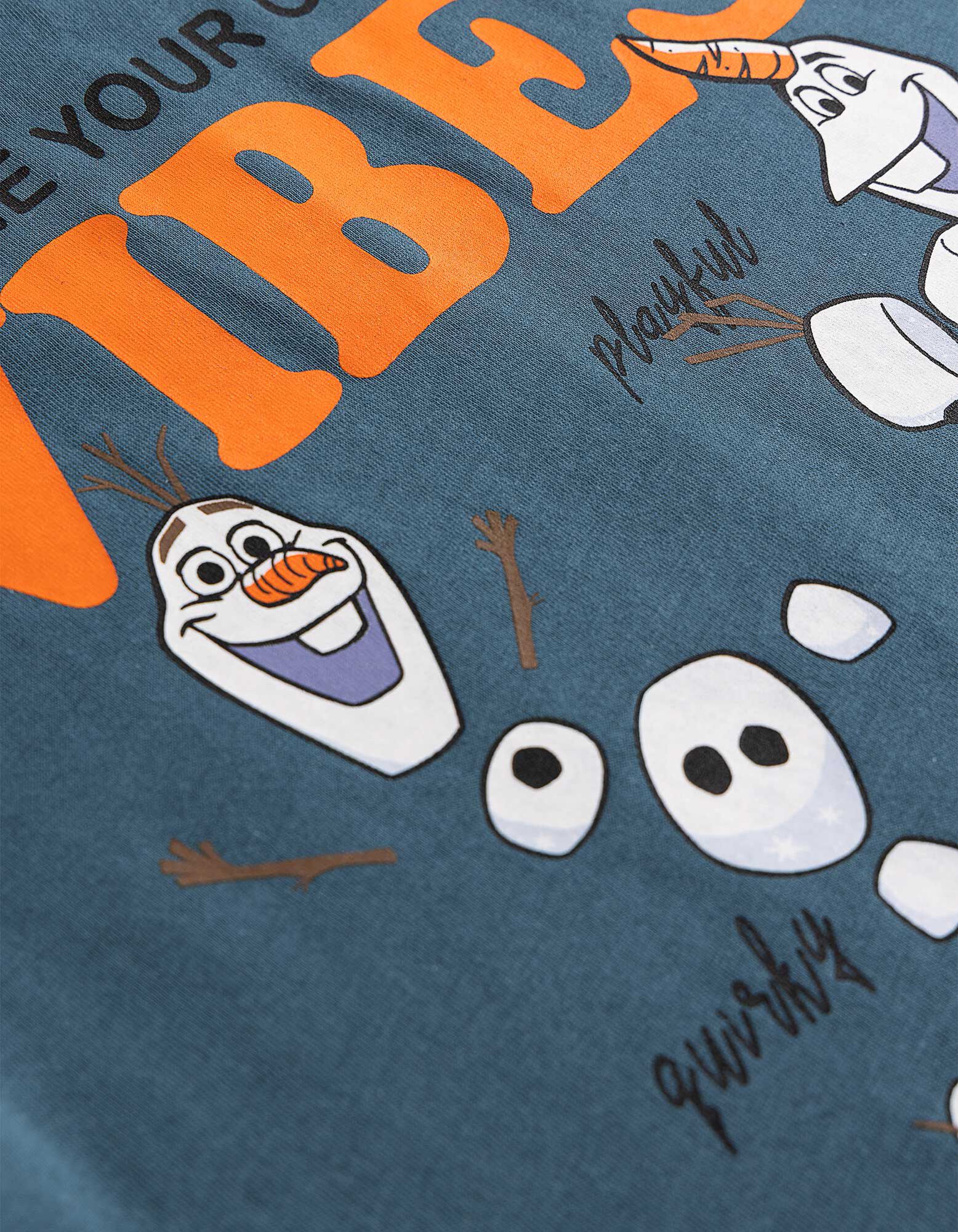 Langarmshirt - Frozen - blau