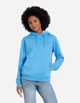 Džemperis - Didelė priekinė ki&scaron;enė - melynas