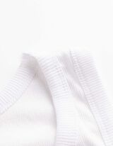 Top - Žebrov&aacute; struktura - b&iacute;l&aacute;