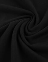 T-shirt - Modaal - zwart