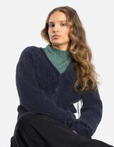 Kardigan - skraćen - crno