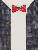 Mar&scaron;kinėliai ilgomis rankovėmis - Priekinis spausdinimas - baltas