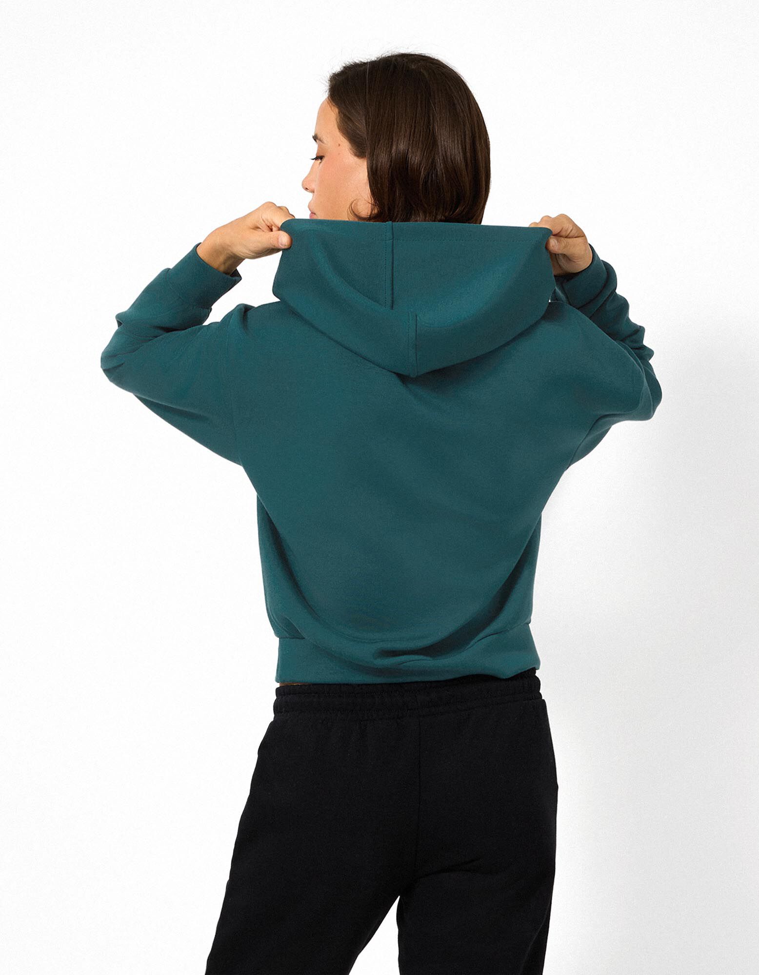 Hoodie - Duiken - Petrolblauw
