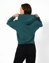 Hoodie - Duiken - Petrolblauw