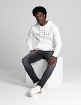 Dukserica sa kapuljačom - Varijanta veće veličine - bela