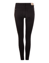 Damen Coloured Denim 5-Pocket-Jeans mit Goldnaht