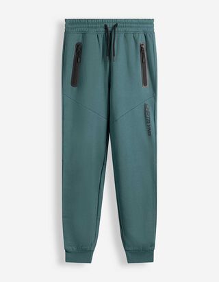 Joggingbroek - Relaxed fit - Donkergroen