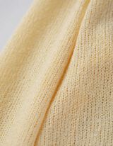 Kardigan - Me&scaron;avina viskoze - svetlo-zuta