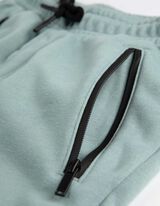 Joggingov&eacute; kalhoty - Ozdobn&eacute; &scaron;vy - svetle  modra