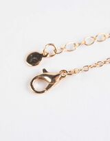 Kette - Anhänger - goldfarben