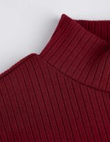 Topp - soonikuline struktuur - tumepunane