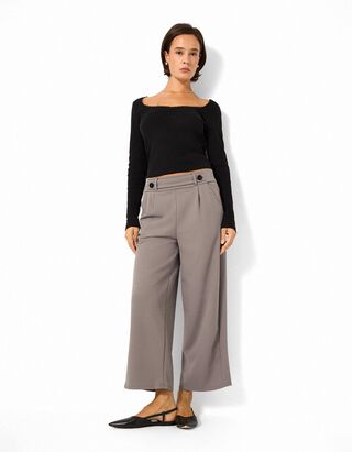 Culotte - Jogger Fit - Grau