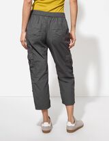 Pantacourt - Unicolore - Gris foncé