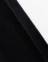 Leggings - Elastischer Bund - schwarz