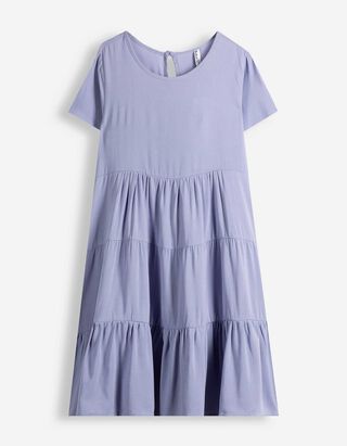 Kleid - Soft-Touch - Hellblau