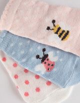 Titokzokni - 3 db-os csomag - rozsaszin