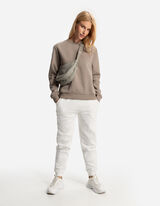 Jogginghose - Kordel - hellgrau