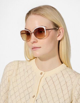 Sonnenbrille - kupferfarben