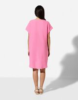 Kleid - Musselin - Pink