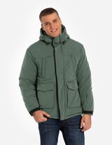 Giacca invernale - Tasche interne - verde scuro