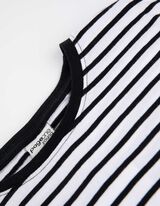 Majica dugih rukava - Pruge - bela