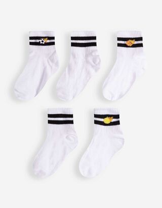 Tennissocken - 5er-Pack