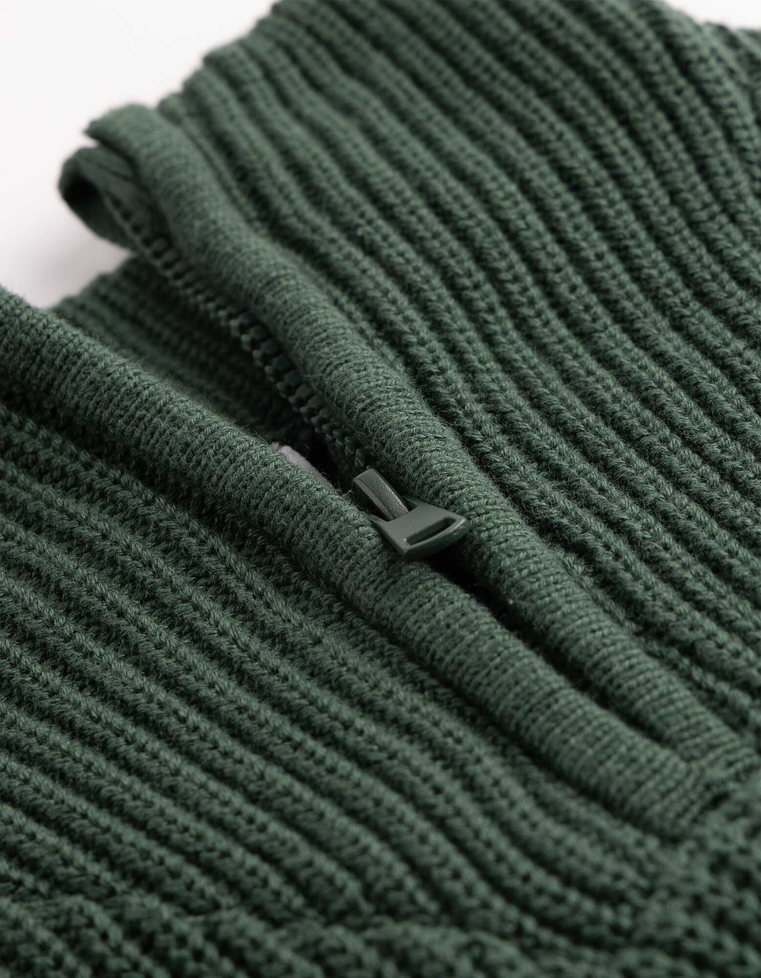 Pullover - Troyer - Dunkelgr&uuml;n