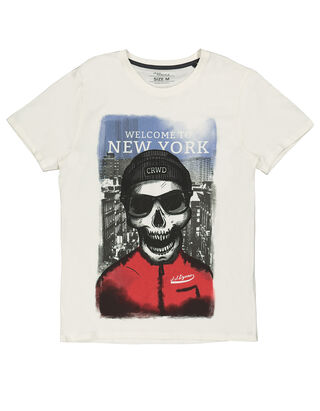 Herren T-Shirt mit Foto-Print