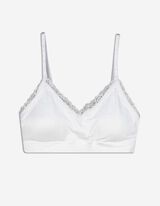 Bustier - überwiegend nahtlos - weiß