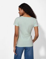 T-Shirt - Stretchanteil - hellgr&uuml;n