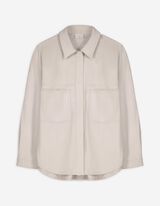 Hemd - einfarbig - beige