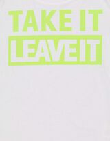 Majica kratkih rukava - Print sa porukom - bela