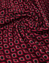 koszulka z długim rękawem - dekolt serafino - czarny