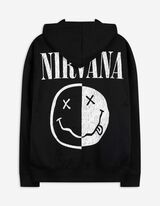 Mikina - Nirvana - cierna