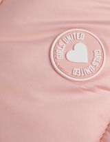 dugi prsluk - Vatirano - ruzicasta