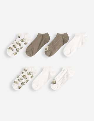 Sneakersocken - 7er-Pack