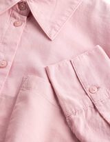 Overhemdblouse - Zachte touch - Lichtroze