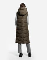 Vesta lungă - Cusătură superioară - Verde inchis