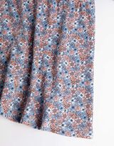 Jurk - Uitlopend - blauw