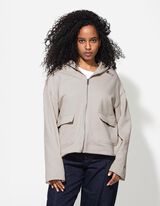 Cipz&aacute;ros meleg&iacute;tőfelső - Egysz&iacute;nű - feher