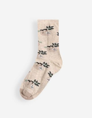 Socken - Lange Schaft - Beige