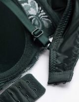 T-Shirt-BH - mit Bügel - dunkelgrün