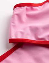 Set aus Bikinitop und Bikinislip - Elastischer Bund - rosa