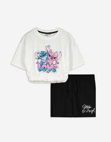 Set aus Shirt und Hose - Lilo & Stitch - weiß