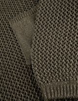 sweter - Mieszanka bawełny - ciemny zielony