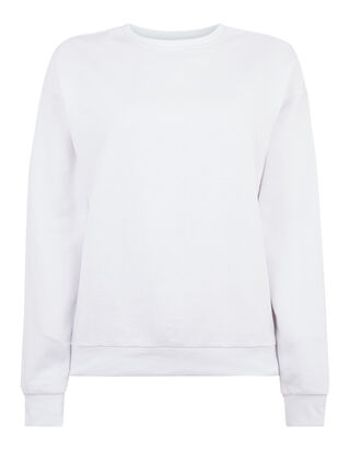 Damen Sweatshirt mit Rippenbündchen