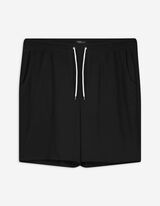 Shorts - einfarbig - schwarz