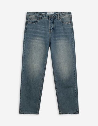 Džíny - seprané - modra